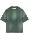 Rough Fig Leaf T-shirt In 绿色