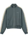 Rough Olive Seme Track Jacket In Green