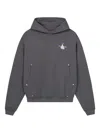 Shop Rough Peacock Hoodie In Grey