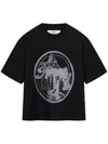 Rough Singer Ad T-shirt In 黑色