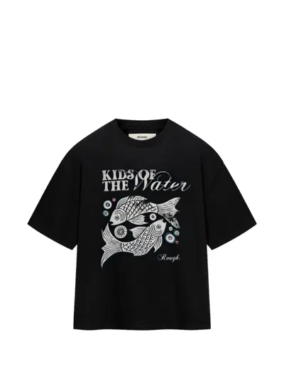 Rough Thynnos T-shirt In Black