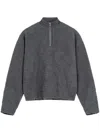 Rough Troyer Olive Jacket In 灰色