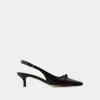 Rouje Abelia Sandals -  - Leather - Black In Black