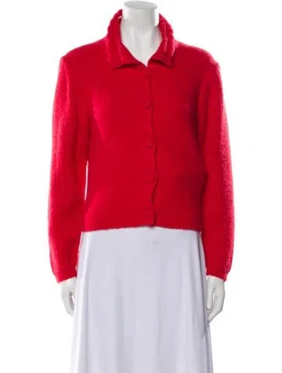 Pre-owned Rouje Alpaca Sweater In Red