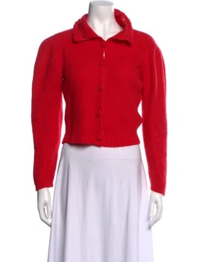 Pre-owned Rouje Alpaca Sweater In Red