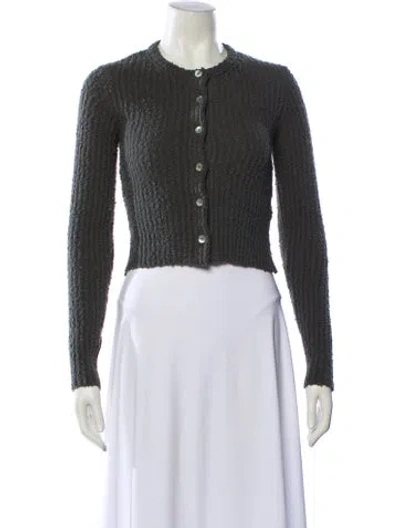 Pre-owned Rouje Crew Neck Sweater In Gray