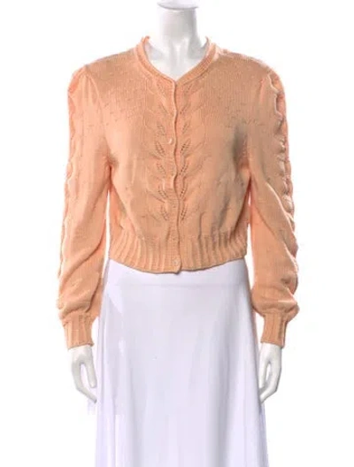 Pre-owned Rouje Crew Neck Sweater In Orange