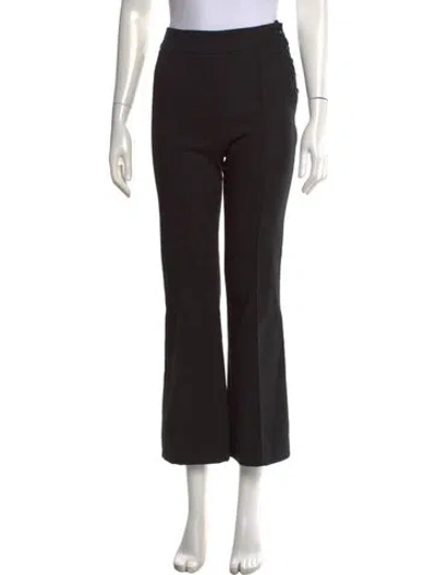 Pre-owned Rouje Flared Pants In Black