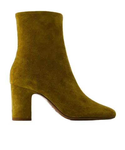 ROUJE ROUJE CELESTE BLOCK HEEL ANKLE BOOTS
