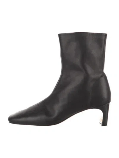 Pre-owned Rouje Leather Boots In Black