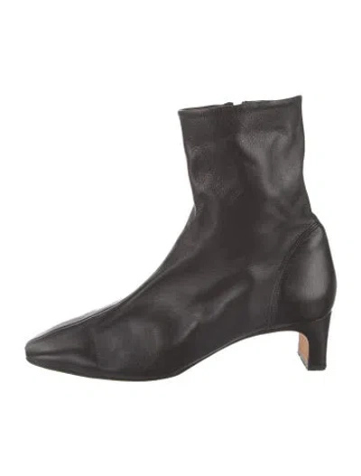 Pre-owned Rouje Leather Boots In Black