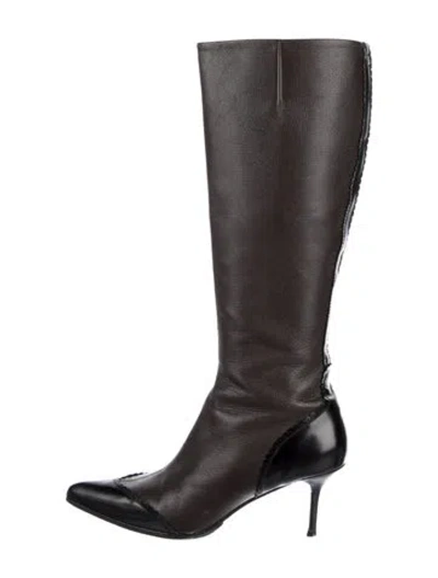 Pre-owned Rouje Leather Boots In Multi