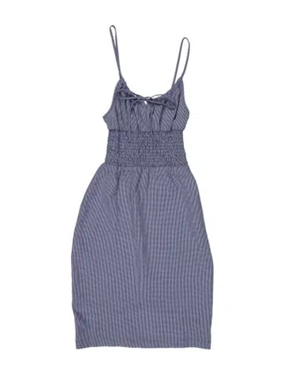 Pre-owned Rouje Plaid Print Mini Dress In Multi