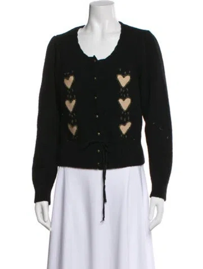 Pre-owned Rouje Scoop Neck Sweater