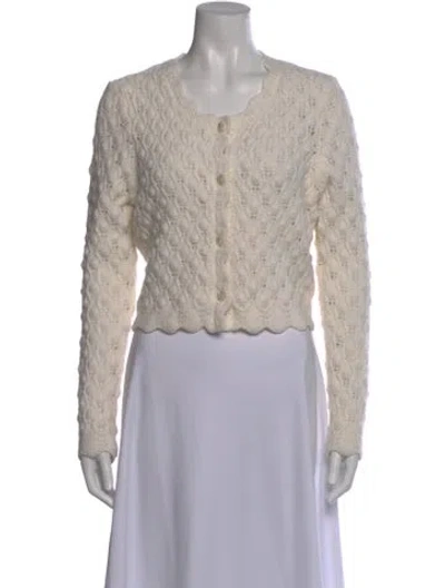 Pre-owned Rouje Scoop Neck Sweater In Neutral
