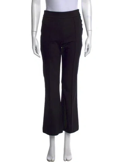 Pre-owned Rouje Straight Leg Pants In Black