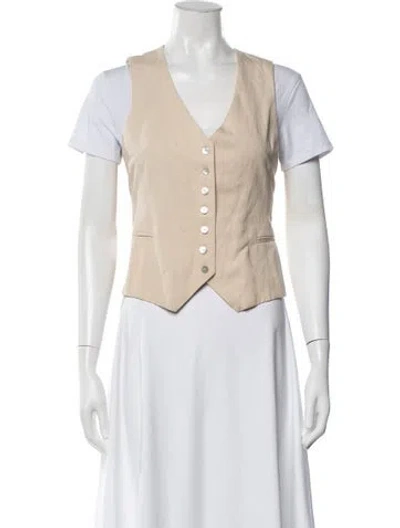 Pre-owned Rouje Vest In Neutrals