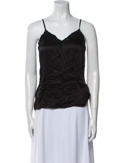 Pre-owned Rouje Virgin Wool Embroidered Accent Nightgown In Blue