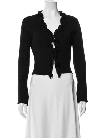Pre-owned Rouje V-neck Sweater In Multi