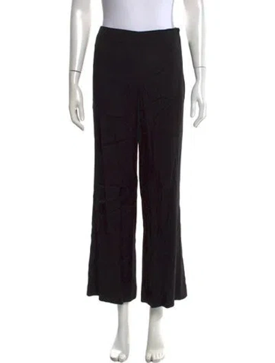 Pre-owned Rouje Wide Leg Pants In Black