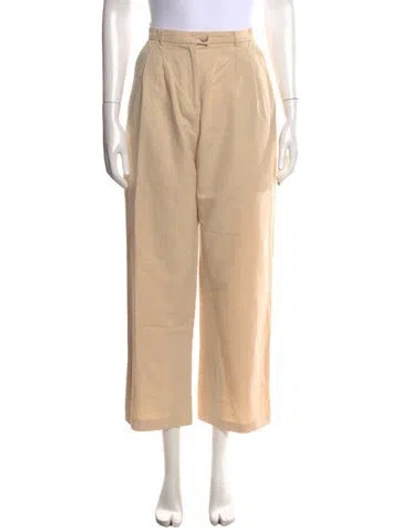 Pre-owned Rouje Wide Leg Pants In Neutral