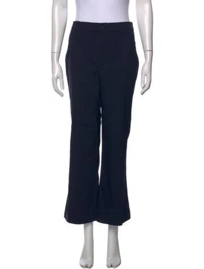 Pre-owned Rouje Wool Flared Pants W/ Tags In Blue