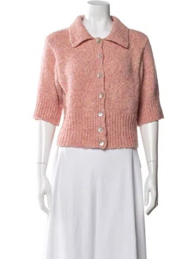 Pre-owned Rouje Wool Sweater In Pink