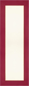 Roumélie Orientale Red Bordeaux Whisper Burgundy & Beige Table Runner With Gold Embroidery In Red