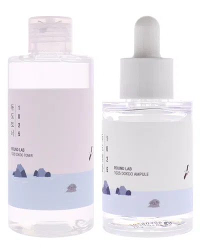 Round Lab 2pc 1025 Dokdo Toner & Serum Kit In Transparent