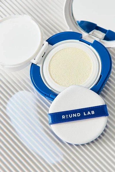 Round Lab Birch Juice Moisturizing Uvlock Sun Cushion Spf 50+ In Blue At Urban Outfitters