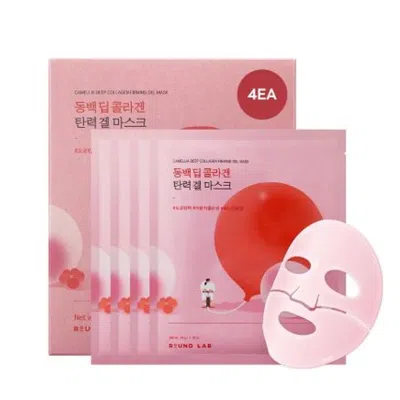Round Lab Ladies Camellia Deep Collagen Firming Gel Mask 4 Pc Skin Care 8809962541383