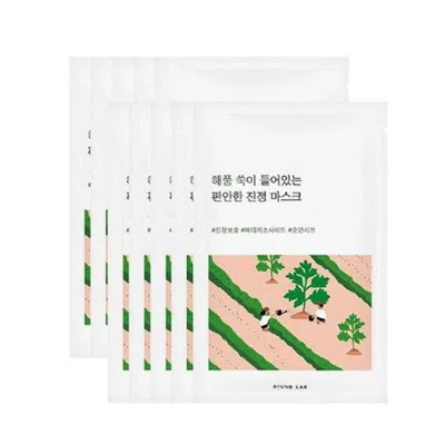 Round Lab Ladies Mugwort Calming Mask 10 Pc Skin Care 8809624723140