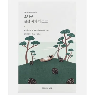 Round Lab Ladies Pine Calming Cica Mask 10 Pcs Skin Care 8809783325728