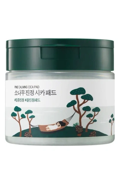 Round Lab Pine Calming Cica Toner Pad In Transparent