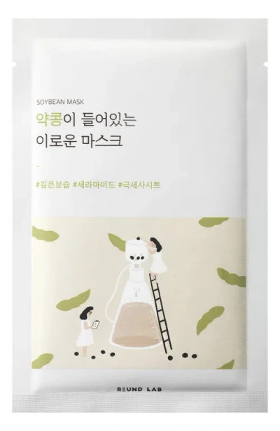 Round Lab Soybean Nourishing Sheet Mask In Transparent