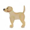 Round Top Decor Dog Labrador In Yellow In Neutral