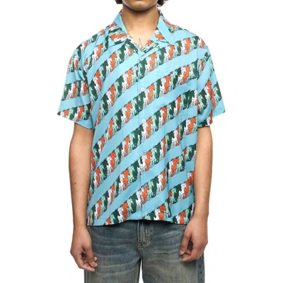 Round Two Mustang Stripe Camp Shirt