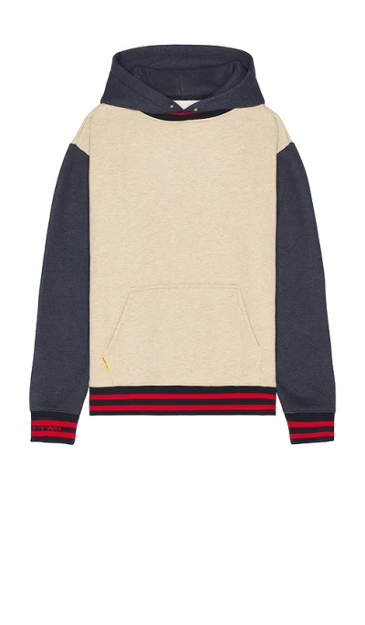 Round Two Vintage Hoodie In Light Grey