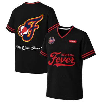 Round21 Black Indiana Fever Soccer Jersey