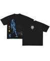 Round21 Men's And Women's Angel Reese Black Chicago Sky 2024 Wnba Draft Player T-shirt In Black