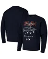 Round21 Men's And Women's Navy Connecticut Sun Bloom Crew Pullover Sweatshirt In Blue