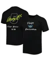 Round21 Men's And Women's Paige Bueckers Black Dallas Wings 2025 Wnba Draft Name Number T-shirt