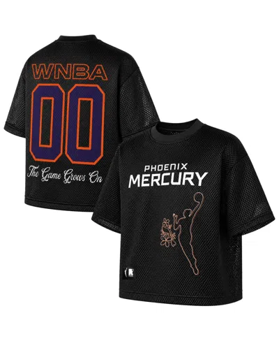 Round21 Men's And Women's Phoenix Mercury Graphic Oversized T-shirt In Black