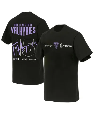 Round21 Men's And Women'sâ Tiffany Hayes Black Golden State Valkyries T-shirt