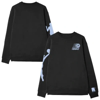 Round21 Unisex  Black Toronto Tempo Logo Pullover Sweater