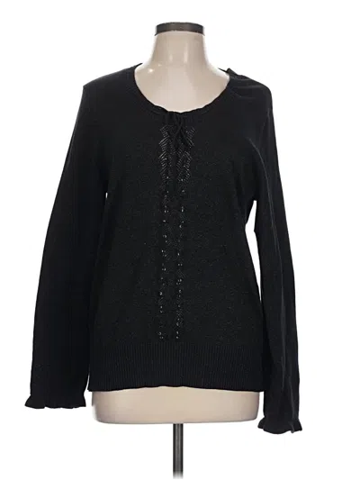 Pre-owned Route 66 Cardigan Sweater In Black