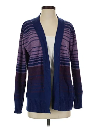 Pre-owned Route 66 Cardigan Sweater In Purple
