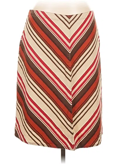 Pre-owned Route 66 Casual Skirt In Burgundy