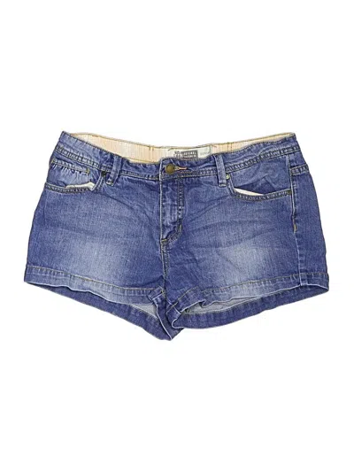 Pre-owned Route 66 Denim Shorts In Blue