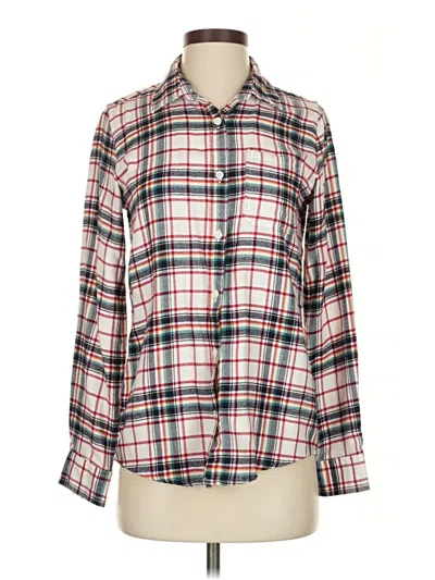 Pre-owned Route 66 Long Sleeve Blouse In Pink